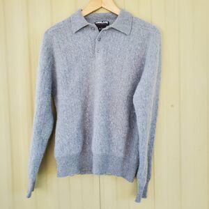 Junior's Kirkland Gray Sweater 100% Cashmere Size Large